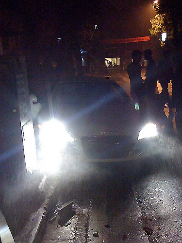 Siêu xe Audi R8 gặp nạn trên đường Hà Nội - 2