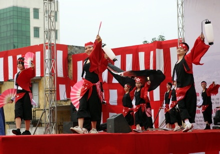 Chiêm ngưỡng hoa anh đào thật giữa Hà Nội - 2