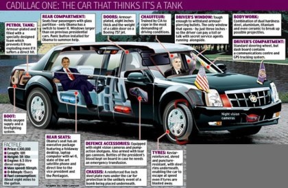 Limousine của tân tổng thống Mỹ lộ diện - 4