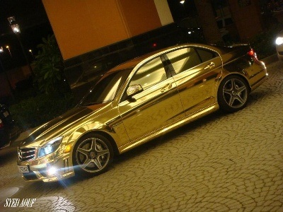 Xe Mercedes C63 AMG mạ crôm - 8 Xe Mercedes C63 AMG mạ crôm - 8