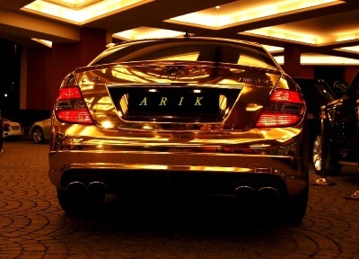 Xe Mercedes C63 AMG mạ crôm - 6 Xe Mercedes C63 AMG mạ crôm - 6