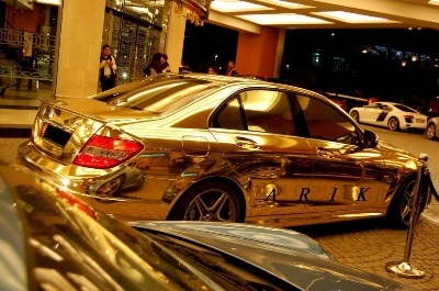 Xe Mercedes C63 AMG mạ crôm - 5 Xe Mercedes C63 AMG mạ crôm - 5