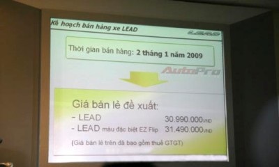 LEAD 110 “mất tích”, SCR 110 “sống khỏe”! - 2 LEAD 110 “mất tích”, SCR 110 “sống khỏe”! - 2