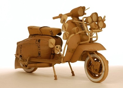 Những kiệt tác xe từ bìa các tông - 12