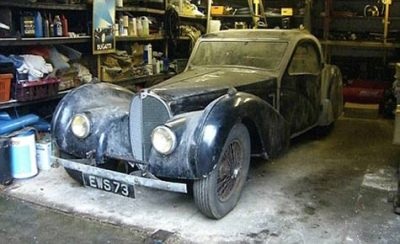 4,4 triệu USD cho chiếc Bugatti cổ bị bỏ quên - 1 4,4 triệu USD cho chiếc Bugatti cổ bị bỏ quên - 1