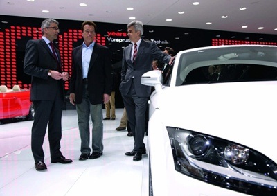 “Sao” ghé gian hàng Audi tại Triển lãm Geneva - 1