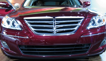 Xe Hyundai đầu tiên không gắn logo - 1