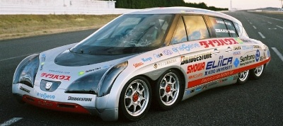 Eliica - Siêu xe 8 bánh - 1