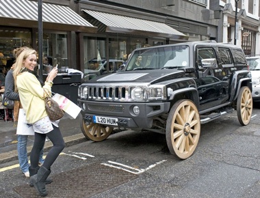 Hummer bánh gỗ - 5