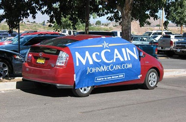 Những chiếc xe cổ vũ ứng viên tổng thống Mỹ - 9