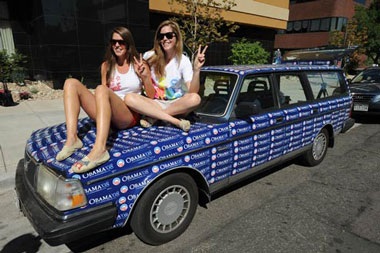 Những chiếc xe cổ vũ ứng viên tổng thống Mỹ - 3