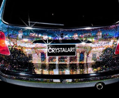 Xe Mini Cooper phủ pha lê Swarovski  - 4 Xe Mini Cooper phủ pha lê Swarovski  - 4