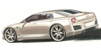 Infiniti GT-R có thể thuộc dòng xe 4 cửa - 2