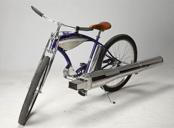 Xe đạp gắn động cơ phản lực - 2