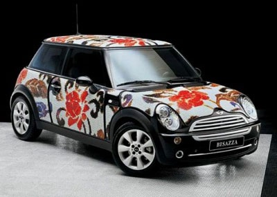 Mini Cooper khảm thuỷ tinh nghệ thuật - 1