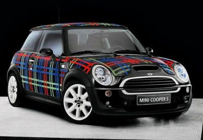 Mini Cooper khảm thuỷ tinh nghệ thuật - 6