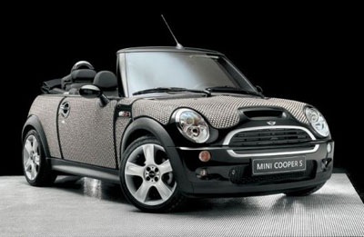 Mini Cooper khảm thuỷ tinh nghệ thuật - 8