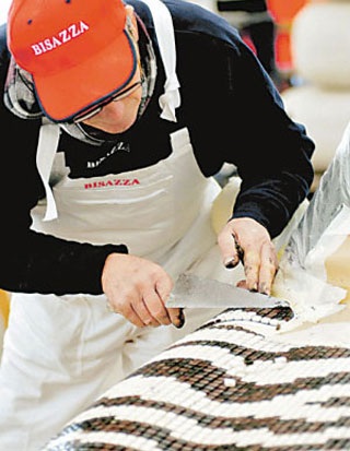 Mini Cooper khảm thuỷ tinh nghệ thuật - 3