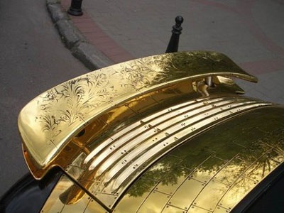 Chiêm ngưỡng hai chiếc xe Porsche dát vàng - 7