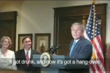 Tổng thống Bush: “Phố Wall đã say khướt” - 1
