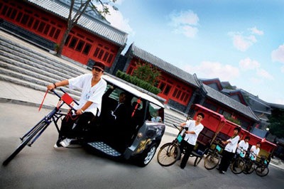 “Chế” Mini Clubman thành…xe lôi - 6