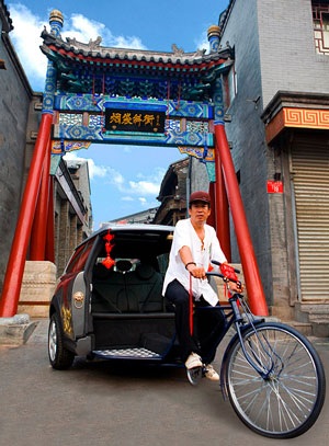 “Chế” Mini Clubman thành…xe lôi - 4