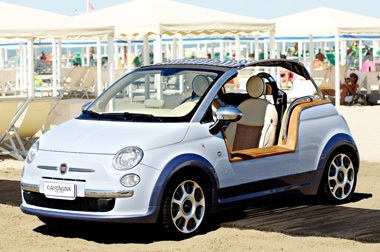 Castagna mang gió biển vào Fiat 500  - 1