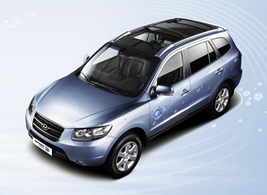 Hyundai giới thiệu Santa Fe Blue Hybrid - 1