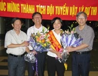 Cô gái “vàng” của đội tuyển Vật lý Việt Nam  - 1 Cô gái “vàng” của đội tuyển Vật lý Việt Nam  - 1