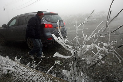 Xem băng tuyết ở Mẫu Sơn - 15 Xem băng tuyết ở Mẫu Sơn - 15