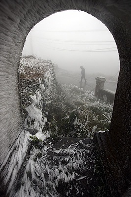 Xem băng tuyết ở Mẫu Sơn - 7 Xem băng tuyết ở Mẫu Sơn - 7