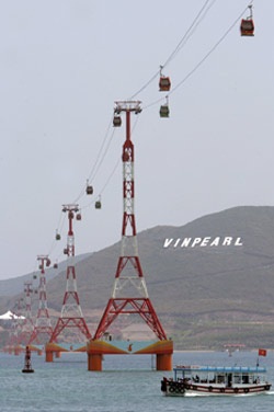 Khánh thành tuyến cáp treo vượt biển dài nhất thế giới - 7 Khánh thành tuyến cáp treo vượt biển dài nhất thế giới - 7