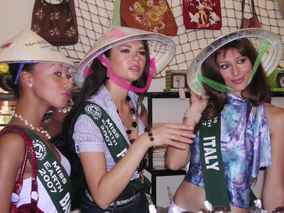 Hình ảnh mới của thí sinh Miss Earth tại Vinpearl - 1 Hình ảnh mới của thí sinh Miss Earth tại Vinpearl - 1