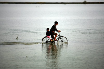 Phóng sự ảnh: 5 ngày ăn ngủ trên đê - 8