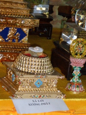 Chùm ảnh: Hành hương chiêm bái xá lợi Phật  - 5