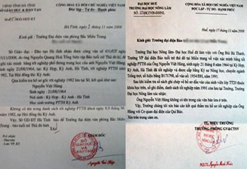 Chủ tịch Công đoàn Công ty Cao su dùng nhiều bằng giả - 2