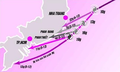 Bở hơi tai với bão Durian - 1