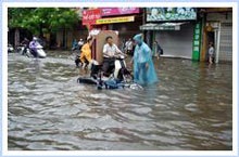 Mưa lớn, Hà Nội lại chìm trong nước - 5