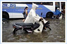 Mưa lớn, Hà Nội lại chìm trong nước - 6