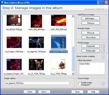 Tạo Web Gallery nhanh chóng, chuyên nghiệp - 1