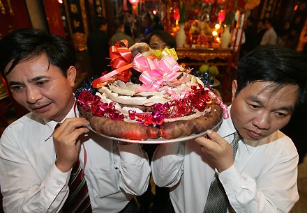 Lễ tế “ông lợn” đặc sắc ở La Phù - 12 Lễ tế “ông lợn” đặc sắc ở La Phù - 12