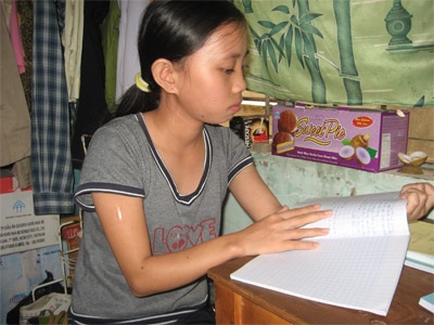 Bước “nhảy” của nữ sinh viên “hạt tiêu” - 1 Bước “nhảy” của nữ sinh viên “hạt tiêu” - 1