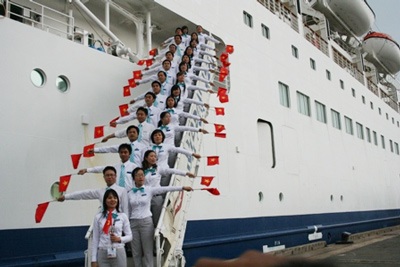 Tàu Thanh niên Đông Nam Á tới TPHCM - 1