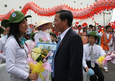 Tàu Thanh niên Đông Nam Á tới TPHCM - 2