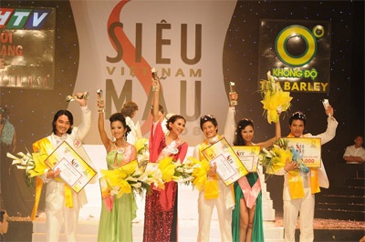 Võ Hoàng Yến và Phạm Xuân Thu đoạt giải Vàng Siêu mẫu 2008 - 14