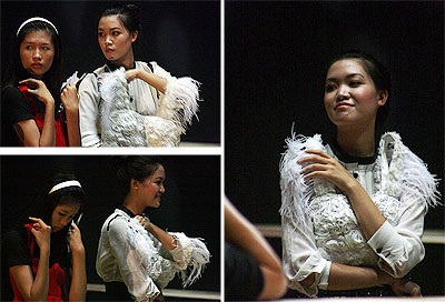 Hoa hậu Trần Thị Thùy Dung trở lại với sàn diễn thời trang - 6 Hoa hậu Trần Thị Thùy Dung trở lại với sàn diễn thời trang - 6