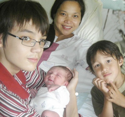 NSƯT Lê Vi sinh con ở tuổi 40  - 2