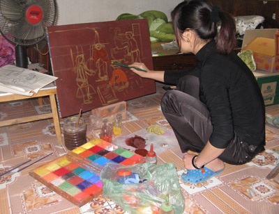 “Sống với sinh viên Mỹ thuật là phải vậy” - 1 “Sống với sinh viên Mỹ thuật là phải vậy” - 1