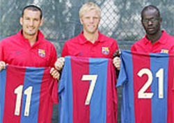 Barcelona công bố số áo mùa giải 2006/07 - 1