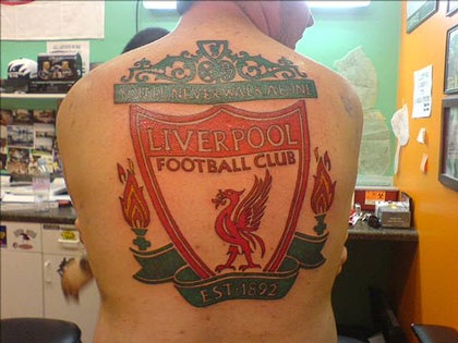 Healed Liverpool Football Club Sleeve Tattoo by Jackie Rab  Flickr